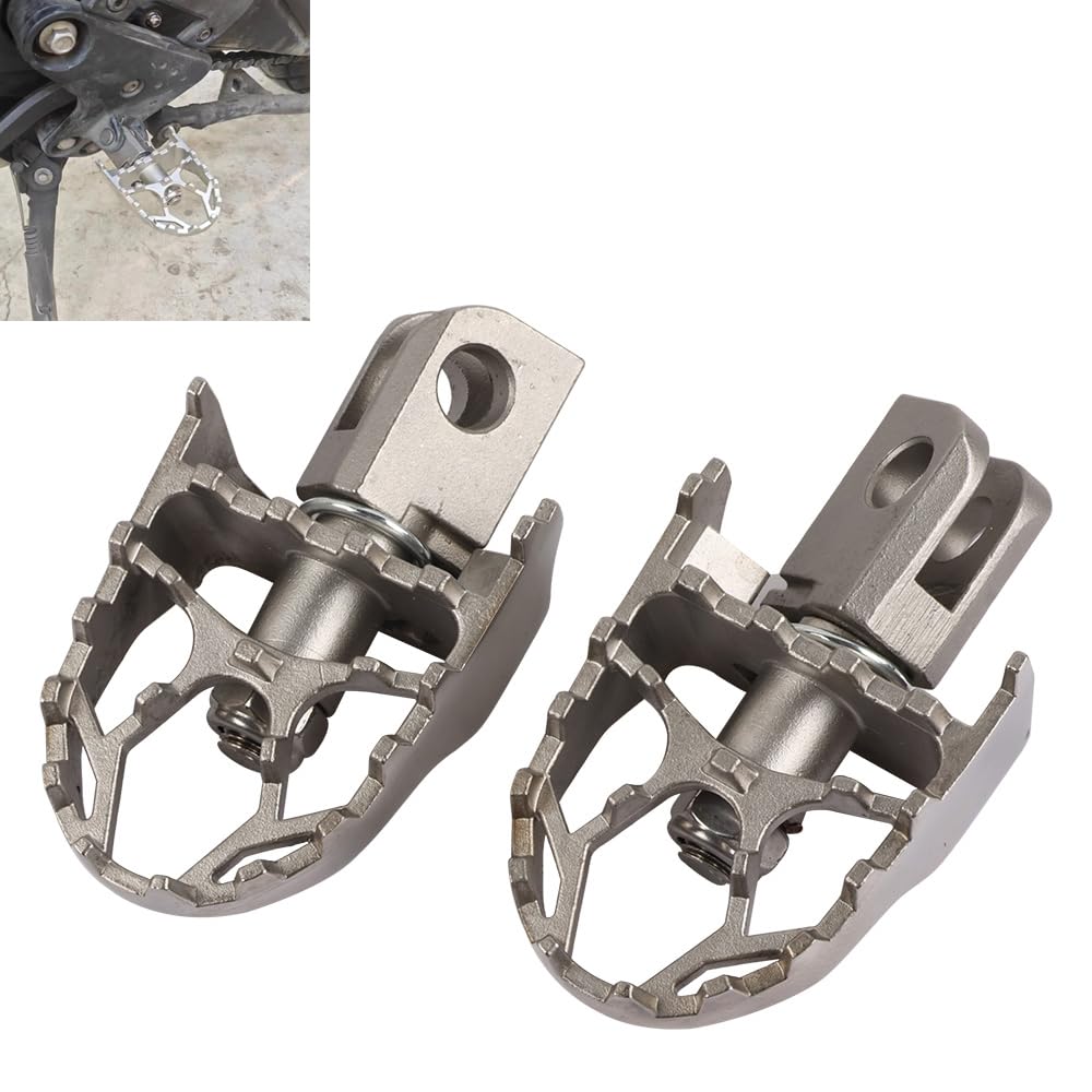 MOQIAOSEIKO Kompatibel mit CFMOTO CF MOTO 450MT MT450 450 MT 2023 2024 2025 Motorrad Drehbare faltbare Fußstütze Fußrasten Fußrastenstützen Pedale MOQIAOSEIKO Kompatibel mit CFMOTO CF MOTO 450MT MT450 450 MT 2023 2024 2025 Motorrad Drehbare faltbare Fußstütze Fußrasten Fußrastenstützen Pedale von MOQIAOSEIKO