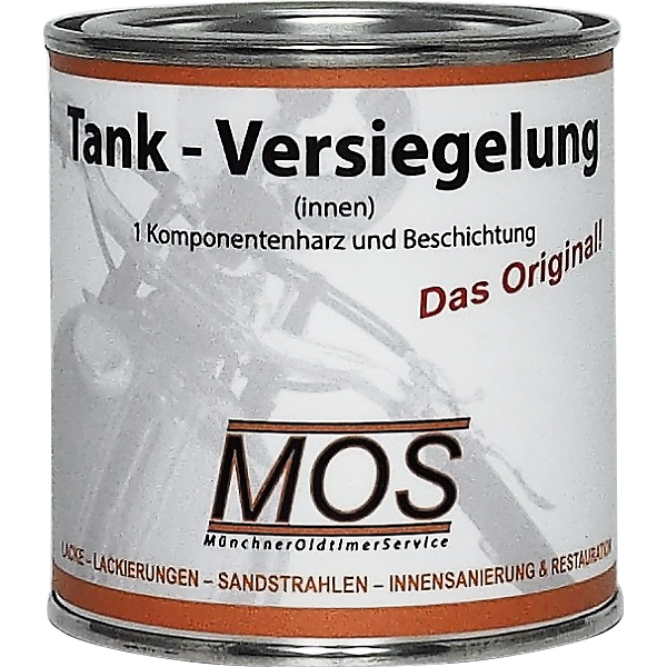 MOS Münchener Oldtimer Service Tankversiegelung 250ml für bis zu 20 Liter Tankinhalt MOS Münchener Oldtimer Service Tankversiegelung 250ml für bis zu 20 Liter Tankinhalt von MOS Münchener Oldtimer Service