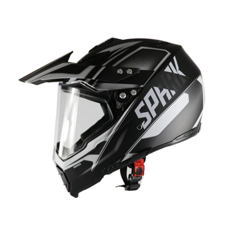 Full Face Bike Helm Unisex Motocross Helm Dirt Bike MTB Helm Jugend Motocross Helme mit Motocross Safety Vision Helmet Goggles ECE akkreditiert von MOTESEN