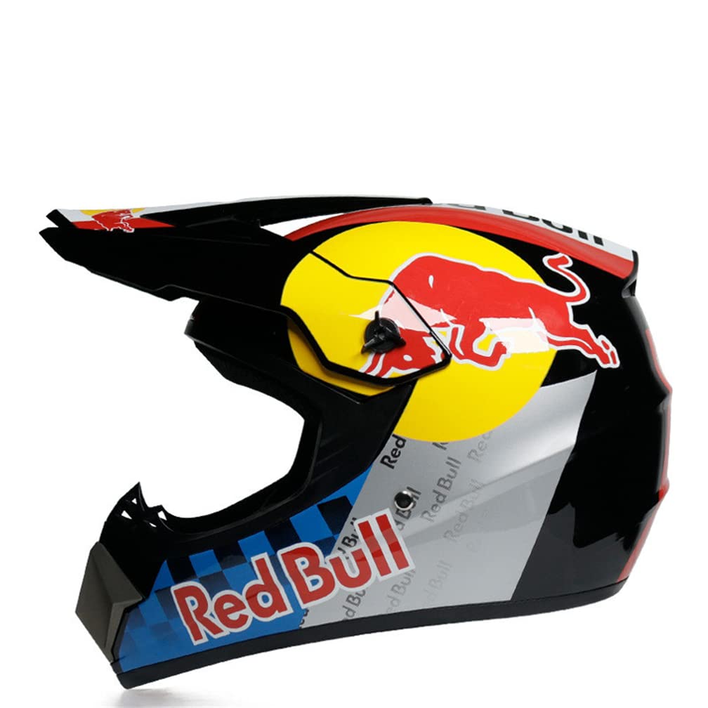 MOTESEN Motocross Helm mit Visier Full Face Motorradhelm Riding Motocross Racing Motobike Helm mit Off Road Maske Helme Goggles MOTESEN Motocross Helm mit Visier Full Face Motorradhelm Riding Motocross Racing Motobike Helm mit Off Road Maske Helme Goggles von MOTESEN
