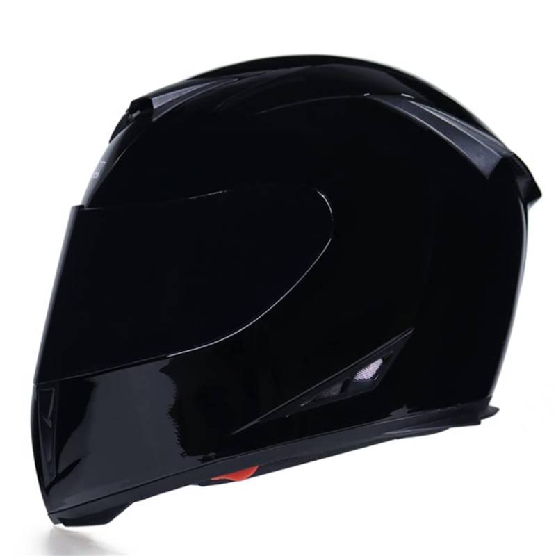 MOTESEN Motorradhelm DOT-Zulassung Racing Full Face Double Lens Motorradhelme von MOTESEN