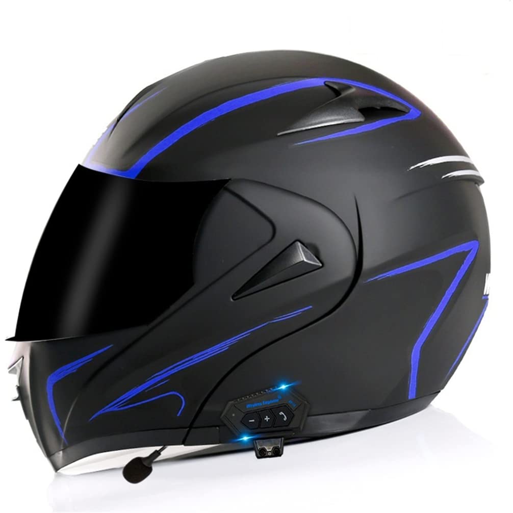MOTESEN Modulare Helme für Erwachsene Touring Scooter Motorrad für Damen und Herren Standard Motorrad Touring Motorrad ABS mit Bluetooth Geeignet für Frühling, Herbst und Winter Vollvisierhelme MOTESEN Modulare Helme für Erwachsene Touring Scooter Motorrad für Damen und Herren Standard Motorrad Touring Motorrad ABS mit Bluetooth Geeignet für Frühling, Herbst und Winter Vollvisierhelme von MOTESEN