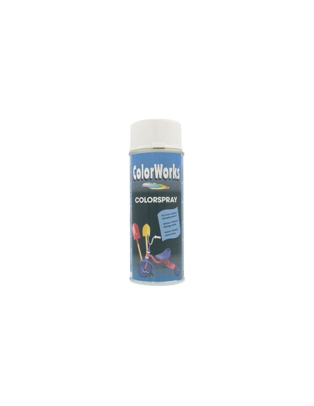 MOTIP Color Works glänzend White Spray 400 ml *918517 von MOTIP