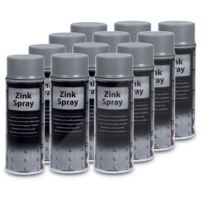 Motip 12x 400ml Zinkspray von MOTIP