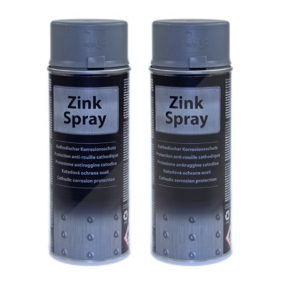 Motip 2x 400ml Zinkspray [Hersteller-Nr. 269271] von MOTIP