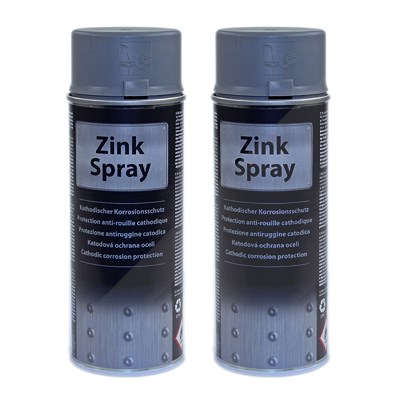 Motip 2x 400ml Zinkspray [Hersteller-Nr. 269271] von MOTIP