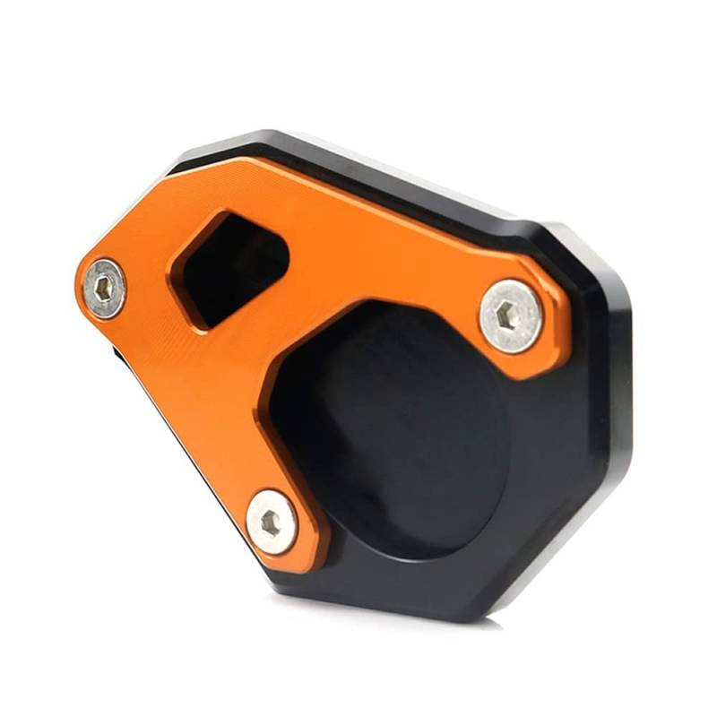 Seitenständerfuß/Seitenständerplatte kompatibel für KTM 1090 Adventure/R 17-19 FV1 orange von MOTO GUARD