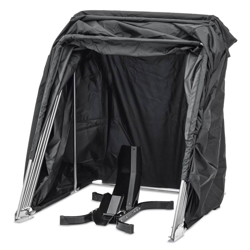 Set BT7 Motorrad Zeltgarage XXL + Motorradwippe Motoguard DK3511 von MOTO GUARD