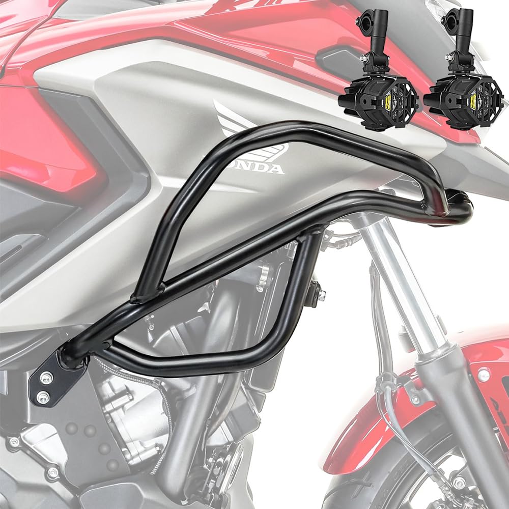 Set Sturzbügel + Scheinwerfer L für Honda NC 750 X / 700 X 12-20 Set Sturzbügel + Scheinwerfer L für Honda NC 750 X / 700 X 12-20 von MOTO GUARD