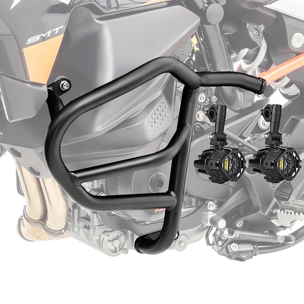 Set Sturzbügel + Scheinwerfer für KTM 890 SMT 23-24 MK25 Set Sturzbügel + Scheinwerfer für KTM 890 SMT 23-24 MK25 von MOTO GUARD