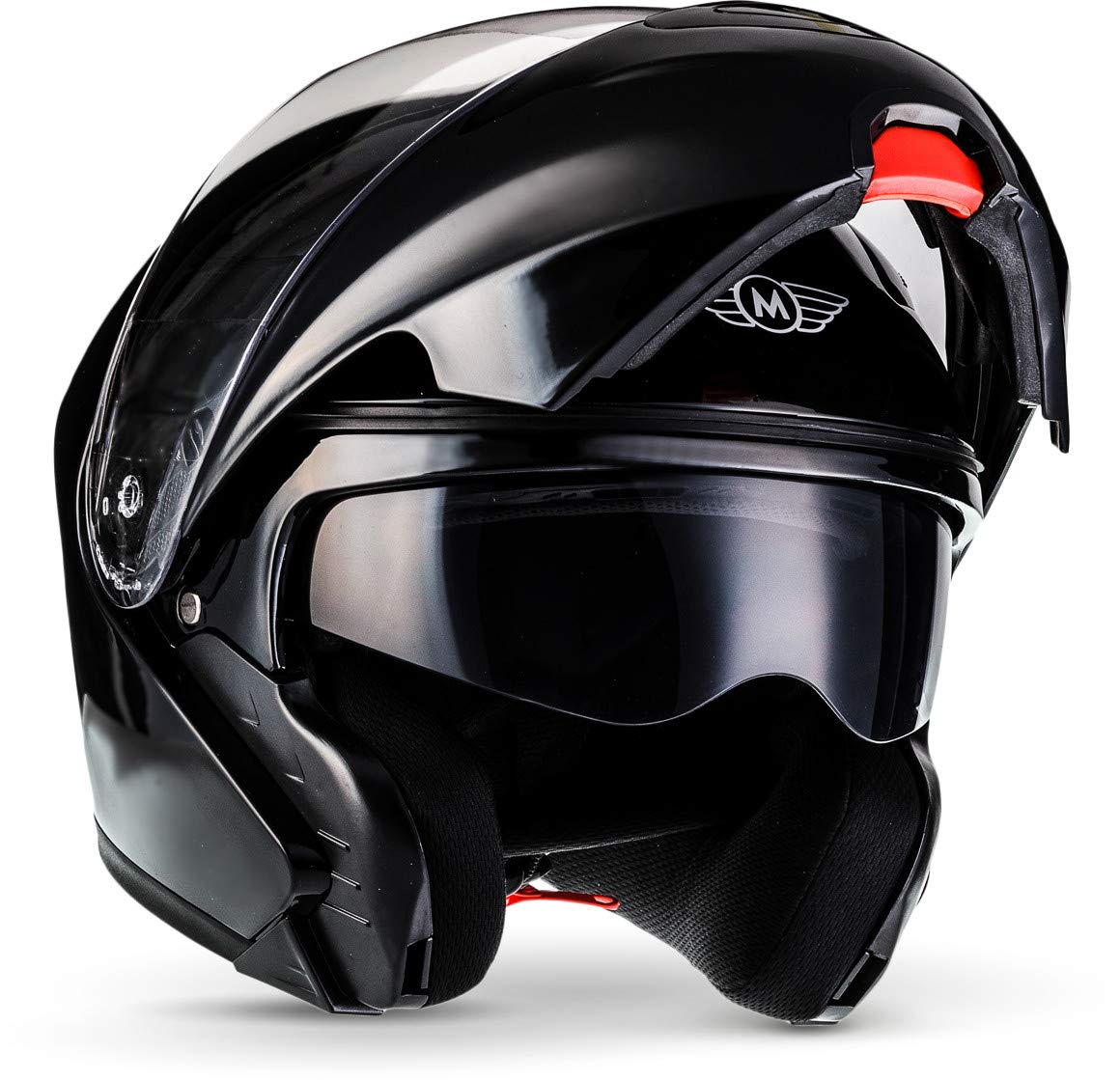 Moto Helmets® F19 „Gloss Black“ · Motorrad-Helm · Klapp-Helm Modular-Helm Flip-up Integral-Helm Motorrad-Helm Roller-Helm Sport · ECE 22.05 Sonnenvisier Schnellverschluss Tasche S (55-56cm) Moto Helmets® F19 „Gloss Black“ · Motorrad-Helm · Klapp-Helm Modular-Helm Flip-up Integral-Helm Motorrad-Helm Roller-Helm Sport · ECE 22.05 Sonnenvisier Schnellverschluss Tasche S (55-56cm) von Moto Helmets