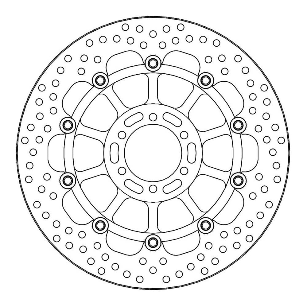 Street Front Halo T-Floater Racing Brake Disk with controlled full floating... Street Front Halo T-Floater Racing Brake Disk with controlled full floating... von MOTO-MASTER