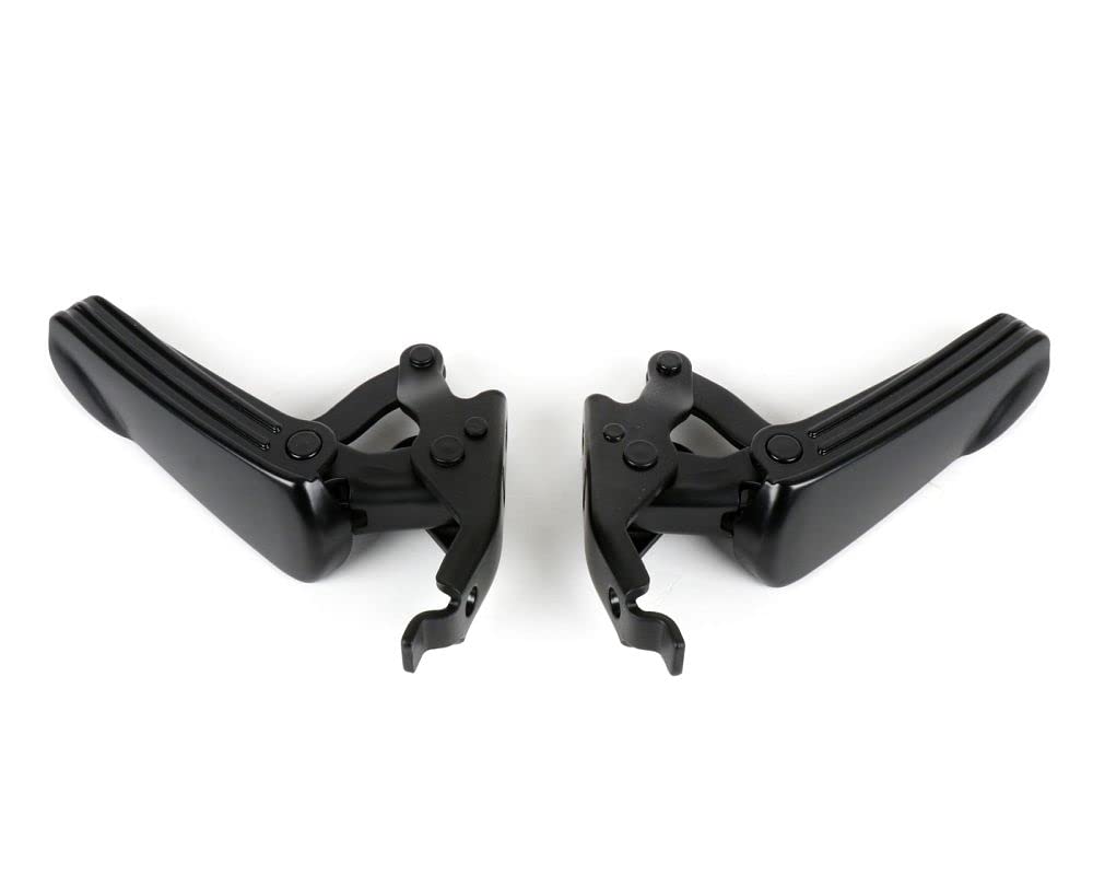 MOTO NOSTRA Fußrasten Set schwarz matt kompatibel für Vespa GT, GTL, GTV, GTS 125-300 bis Bj. 2022 MOTO NOSTRA Fußrasten Set schwarz matt kompatibel für Vespa GT, GTL, GTV, GTS 125-300 bis Bj. 2022 von MOTO NOSTRA