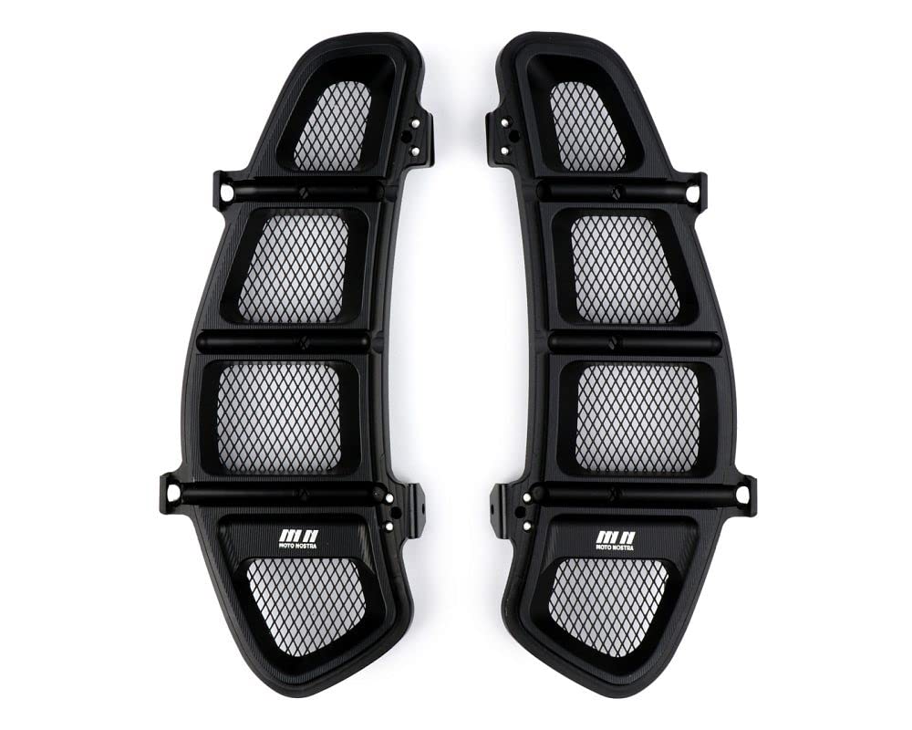 MOTO NOSTRA Gepäckfachgitter Lüftungsgitter Set, CNC, schwarz matt für Vespa GT 250, GT L 125-200, GTS 125-300, GTS Super 125-300, GTS Super Sport 125-300, GTV 125-300 MOTO NOSTRA Gepäckfachgitter Lüftungsgitter Set, CNC, schwarz matt für Vespa GT 250, GT L 125-200, GTS 125-300, GTS Super 125-300, GTS Super Sport 125-300, GTV 125-300 von MOTO NOSTRA