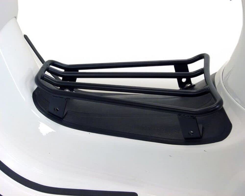 MOTO NOSTRA Gepäckträger Durchstieg schwarz matt kompatibel für Vespa GTS 125-300, GTV, GTL, GT von MOTO NOSTRA