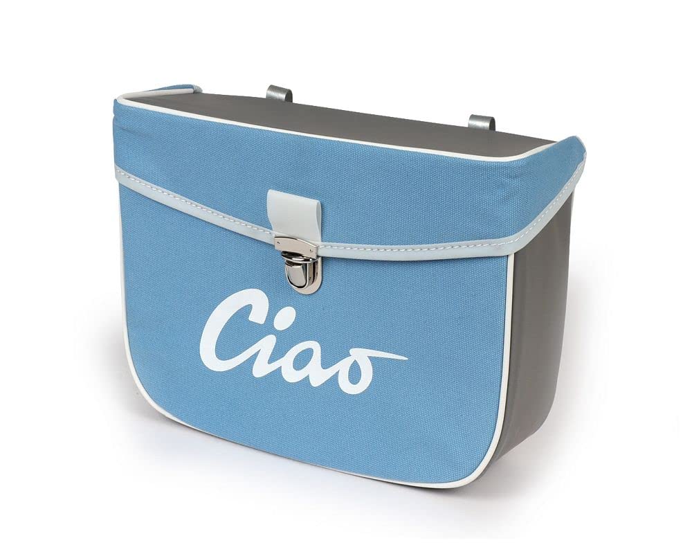 MOTO NOSTRA Satteltasche Blau, Grau Länge 300mm, Höhe 215mm, Breite 90mm für Ciao Mofas Ersatz Ledertasche Stauraum MOTO NOSTRA Satteltasche Blau, Grau Länge 300mm, Höhe 215mm, Breite 90mm für Ciao Mofas Ersatz Ledertasche Stauraum von MOTO NOSTRA