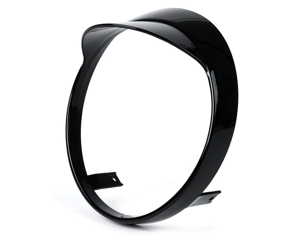 MOTO NOSTRA Scheinwerferzierring mit Schirm schwarz glänzend kompatibel für Vespa GTS 300 HPE, GTS 125 IGET ab Bj. 2019 MOTO NOSTRA Scheinwerferzierring mit Schirm schwarz glänzend kompatibel für Vespa GTS 300 HPE, GTS 125 IGET ab Bj. 2019 von MOTO NOSTRA