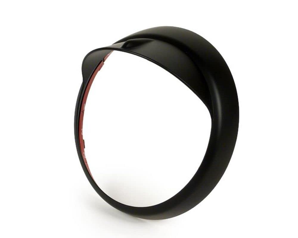 MOTO NOSTRA Scheinwerferzierring mit Schirm schwarz matt für Vespa LX50-150, GTV, GT60 125-300 MOTO NOSTRA Scheinwerferzierring mit Schirm schwarz matt für Vespa LX50-150, GTV, GT60 125-300 von MOTO NOSTRA