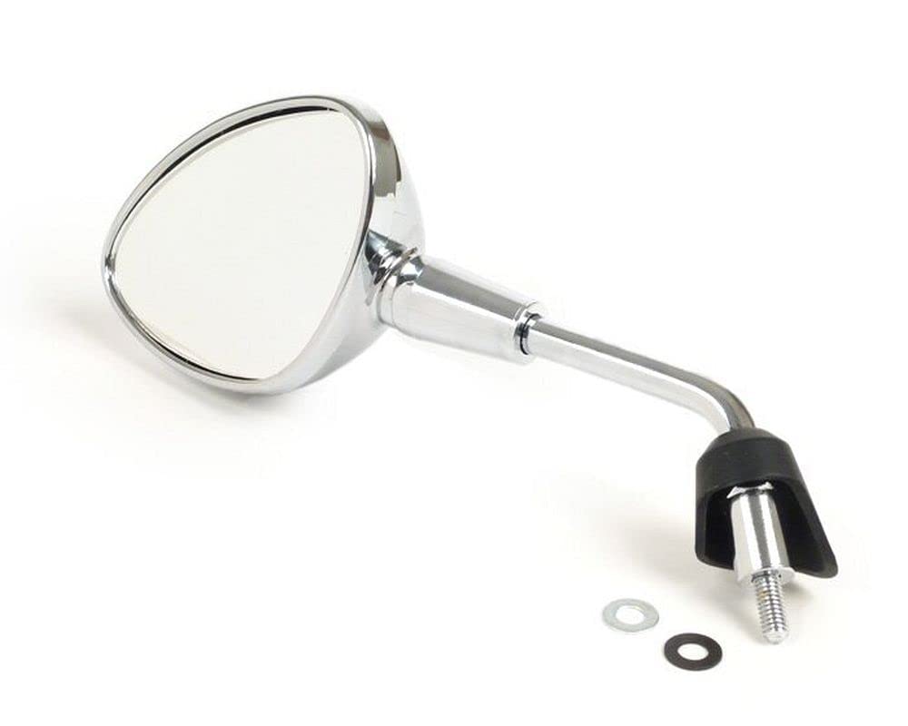 MOTO NOSTRA Spiegel Shorty links chrom rund kompatibel für Vespa GTS HPE 125-300ccm, Sprint 50-150, Primavera 50-150ccm MOTO NOSTRA Spiegel Shorty links chrom rund kompatibel für Vespa GTS HPE 125-300ccm, Sprint 50-150, Primavera 50-150ccm von MOTO NOSTRA