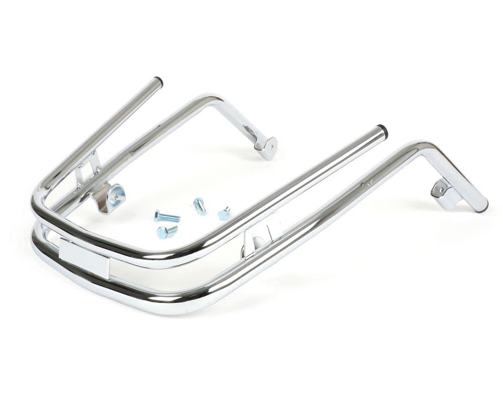 MOTO NOSTRA Stoßstange vorne Doppelrohr chrom kompatibel für Vespa PX80-200, LML Star, Stella Ersatz Sturzbügel Schutzbügel MOTO NOSTRA Stoßstange vorne Doppelrohr chrom kompatibel für Vespa PX80-200, LML Star, Stella Ersatz Sturzbügel Schutzbügel von MOTO NOSTRA