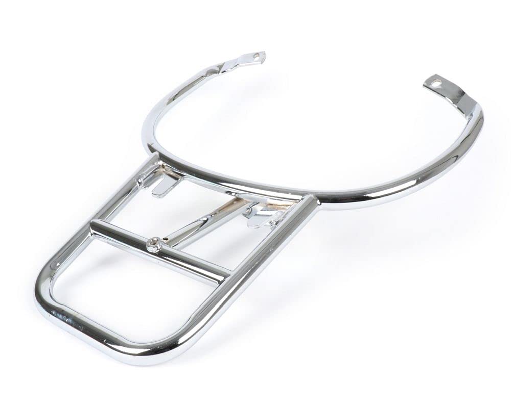 MOTO NOSTRA Topcase-Träger hinten chrom mit Soziushaltegriff kompatibel für Vespa Primavera 50-150, Sprint 50-125 Piaggio Topcase MOTO NOSTRA Topcase-Träger hinten chrom mit Soziushaltegriff kompatibel für Vespa Primavera 50-150, Sprint 50-125 Piaggio Topcase von MOTO NOSTRA