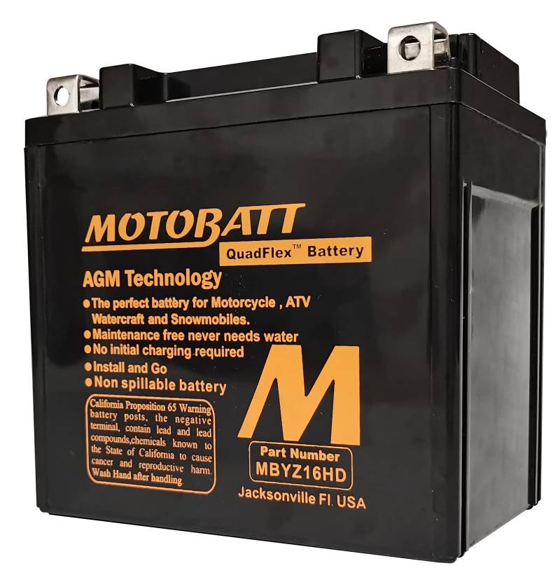 BATTERIA MOTOBATT MBYZ16HD von MOTOBATT