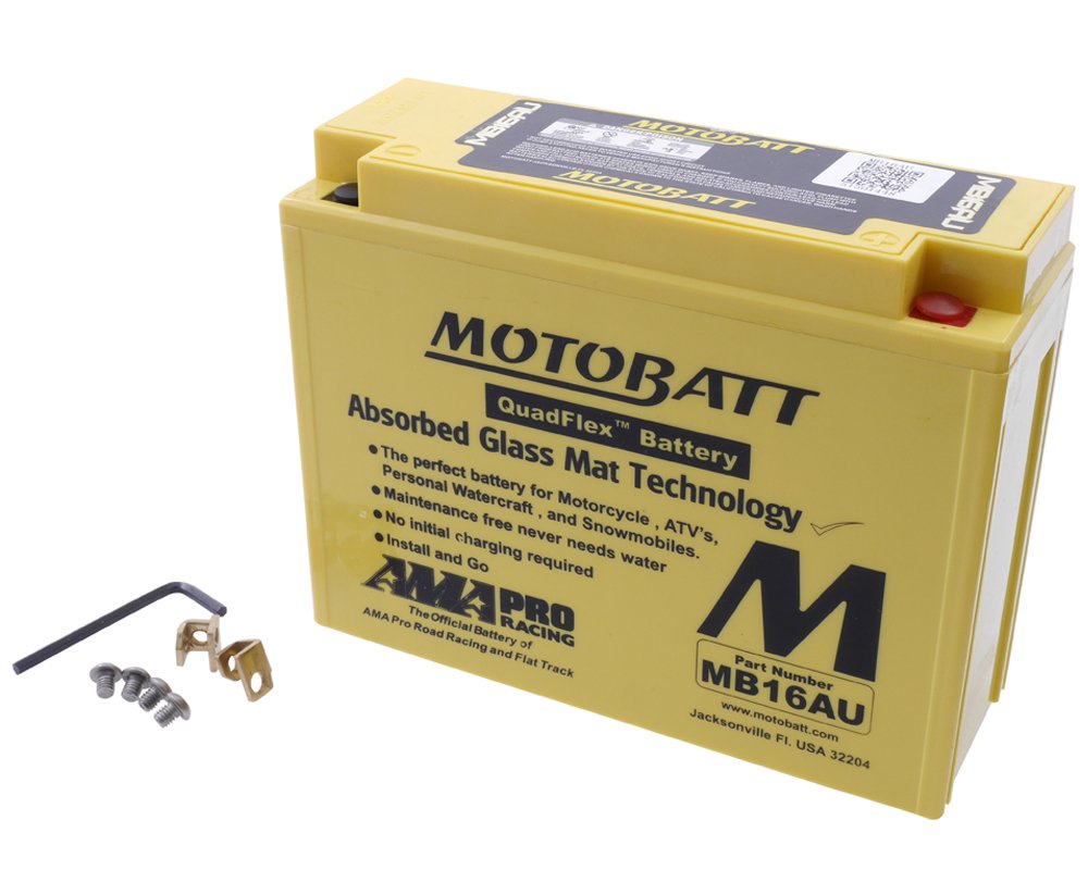 MOTOBATT Batterie MB16AU Preis inkl. gesetzlichen Batteriepfand 7,50€ inkl. Mwst von MOTOBATT