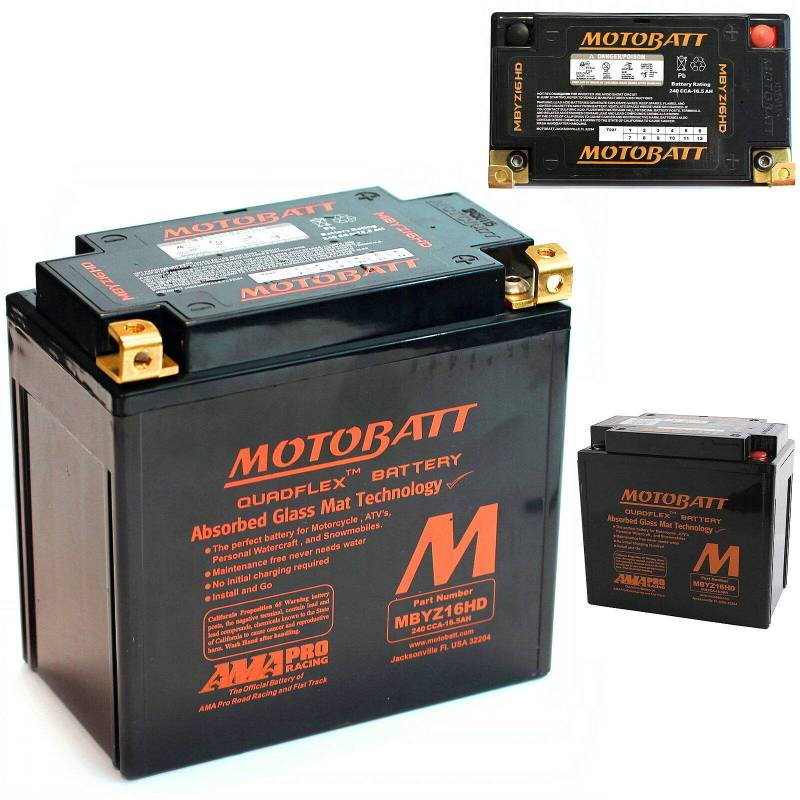MOTOBATT Batterie MBYZ16HD von MotoBatt