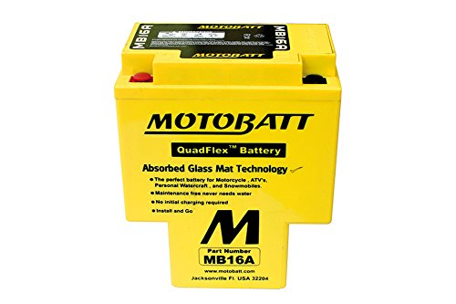 MOTOBATT Motorrad Batterie MB16A von MOTOBATT