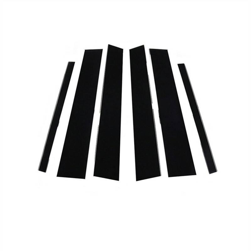 MOTOHIRO Säule Pfosten Tür Fenster Trim Abdeckung Dekorative Fit for Mercedes ML-Klasse ML W164 2006-2011 2007 2008 auto Zubehör Außen Teile Aufkleber Für Die B-Säule Des Autos von MOTOHIRO