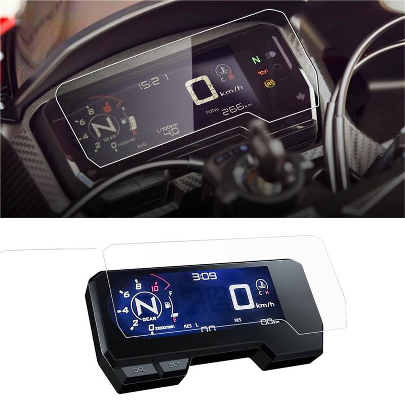 Für CBR500R CB500F CB500X CBR650R CB650R 2019 2020 Dashboard-Displayschutzfolie Cluster Scratch-Screen-Schutzfolie von MOTOHMHAVN