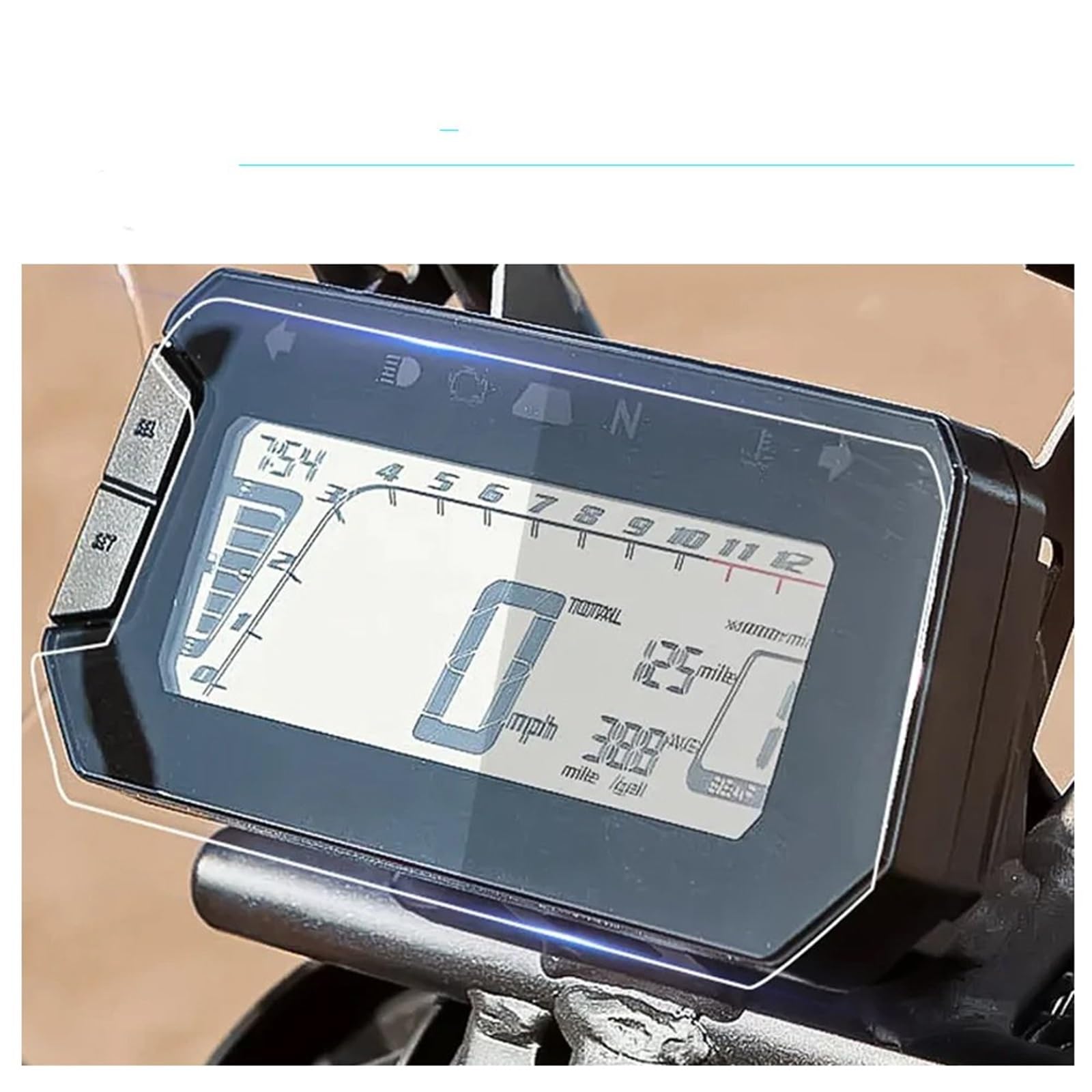 Für MSX 125 Rally MSX125 MSX 125 2021-2022 CRF300L CRF 300L MSX125 Motorrad TFT LCD-Dashboard Screen Schutz Film Für MSX 125 Rally MSX125 MSX 125 2021-2022 CRF300L CRF 300L MSX125 Motorrad TFT LCD-Dashboard Screen Schutz Film von MOTOHMHAVN