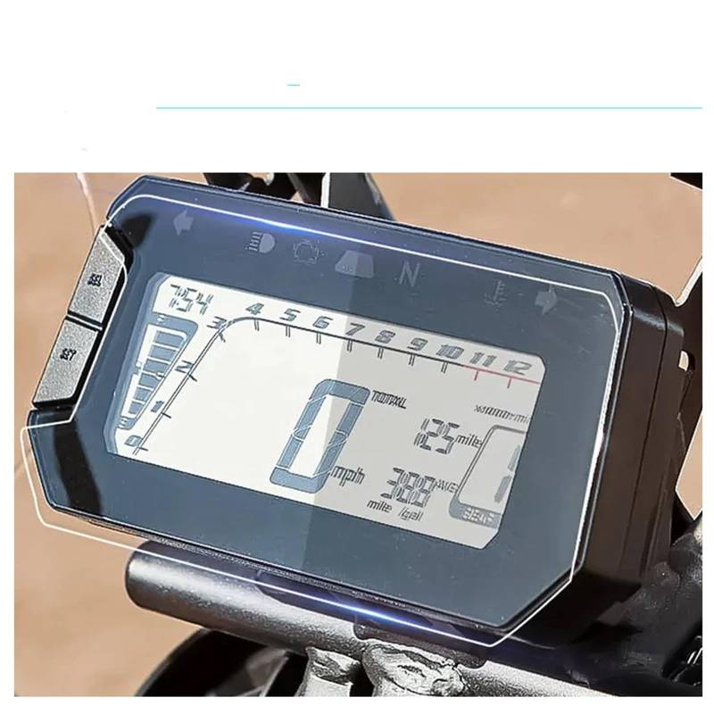 Für MSX 125 Rally MSX125 MSX 125 2021-2022 CRF300L CRF 300L MSX125 Motorrad TFT LCD-Dashboard Screen Schutz Film von MOTOHMHAVN