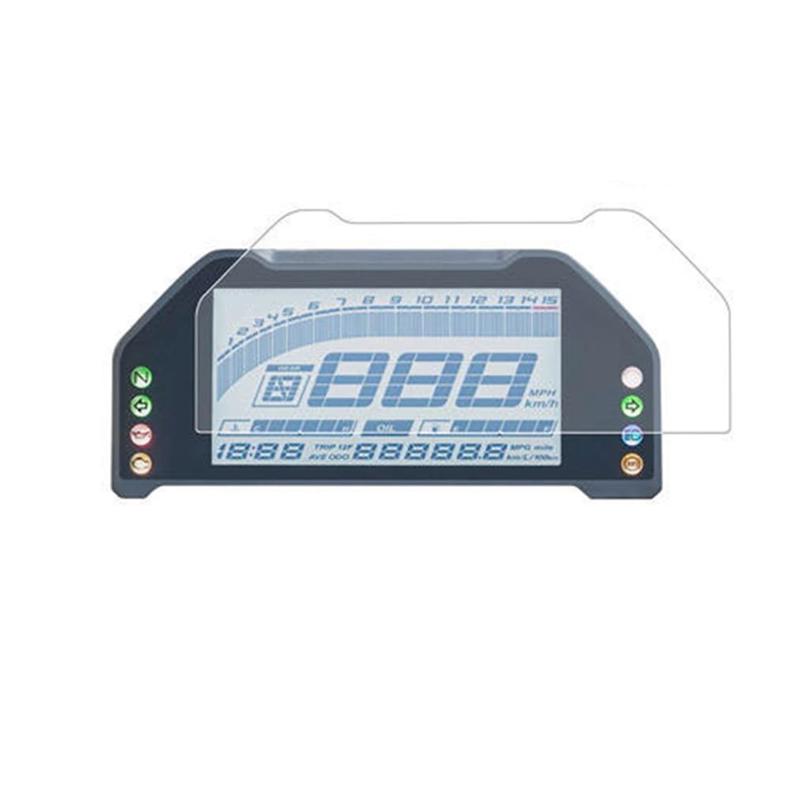 Für Y&amaha R3 R25 MT-03 MT-25 2022-2019 Motorrad-Instrumentencluster-Kratzschutzfolie Dashboard-Displayschutzfolie Für Y&amaha R3 R25 MT-03 MT-25 2022-2019 Motorrad-Instrumentencluster-Kratzschutzfolie Dashboard-Displayschutzfolie von MOTOHMHAVN