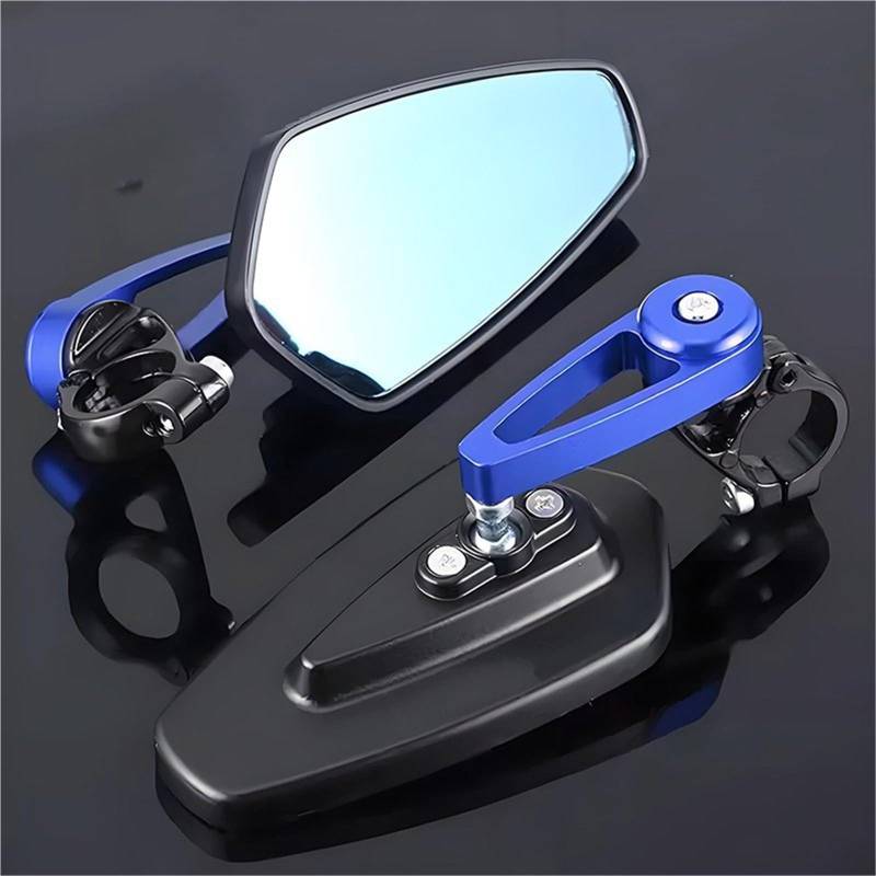MOTOHMHAVN Passend Für Y&amaha YZF R1 R3 R6 R25 R125 R1M YZF R1 YZF R6 YZF R3 Mit Anhänger Rückspiegel Rückspiegel Lenkerenden-Montageteile von MOTOHMHAVN
