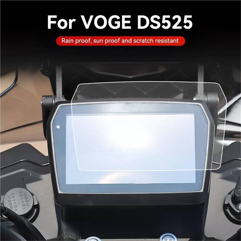 TPU Motorrad Dashboard Screen Protector Film Abdeckung Für Loncin VOGE DS525X 525DSX DSX 525 DSX DS525X von MOTOHMHAVN
