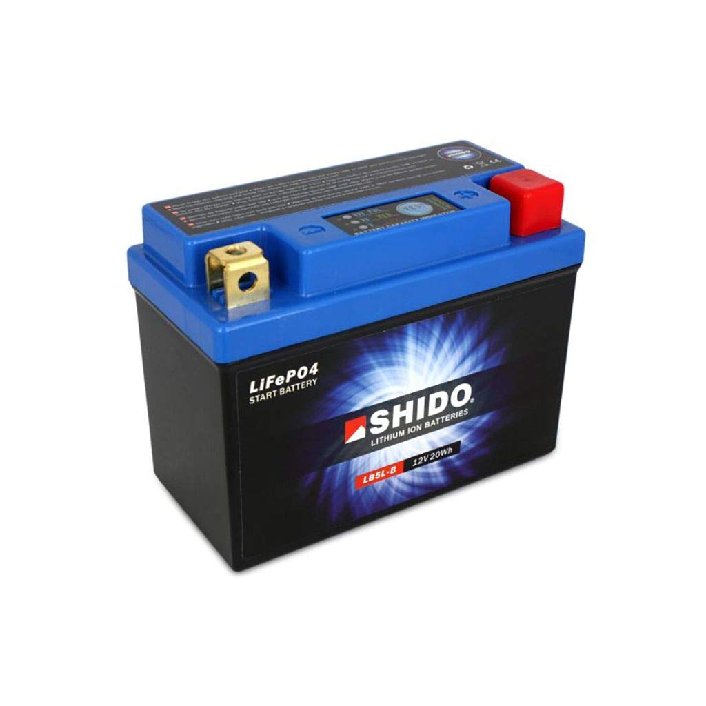 Batterie 12V 1,6AH(4AH) LB5L-B Lithium-Ionen Shido SRX 600 1XL 86-88 von MOTOMENT