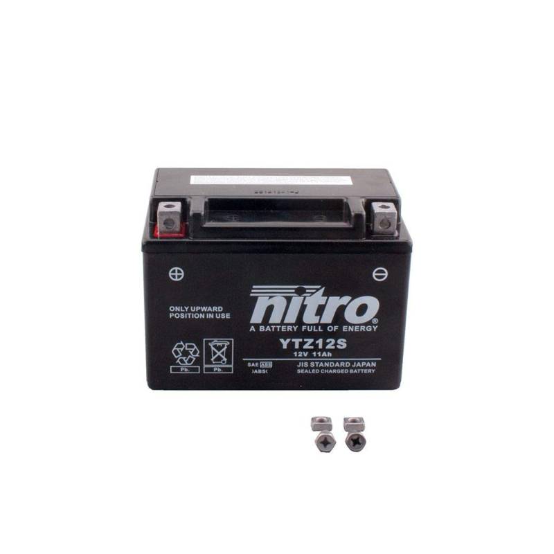 Batterie 12V 11AH YTZ12S Gel Nitro AK 550 E10 17-18 von MOTOMENT