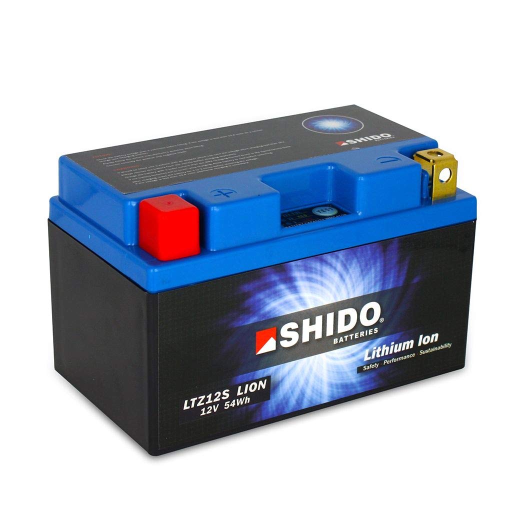 Batterie 12V 4,5AH(11AH) YTZ12S Lithium-Ionen Shido VFR 800 VTEC RC46 02-10 von MOTOMENT