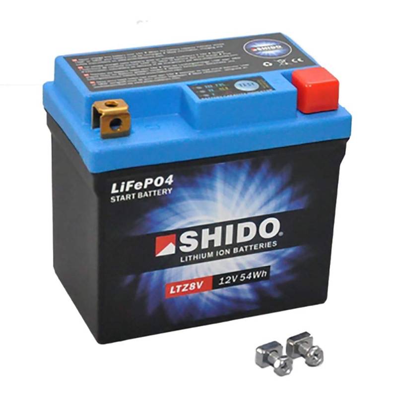 Batterie 12V 4.5AH(9AH) LTZ8V Lithium-Ionen Shido CR-F 250 Rally ABS MD44 17 von MOTOMENT