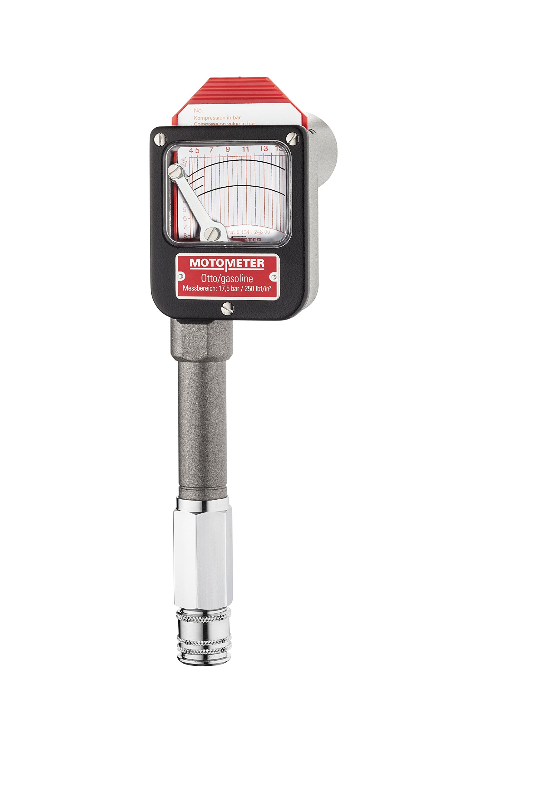MOTOMETER 6230001210 Kompressionsdruckschreiber für Benzinmotoren 3,5-17,5 Bar inklusive Zubehör MOTOMETER 6230001210 Kompressionsdruckschreiber für Benzinmotoren 3,5-17,5 Bar inklusive Zubehör von MOTOMETER