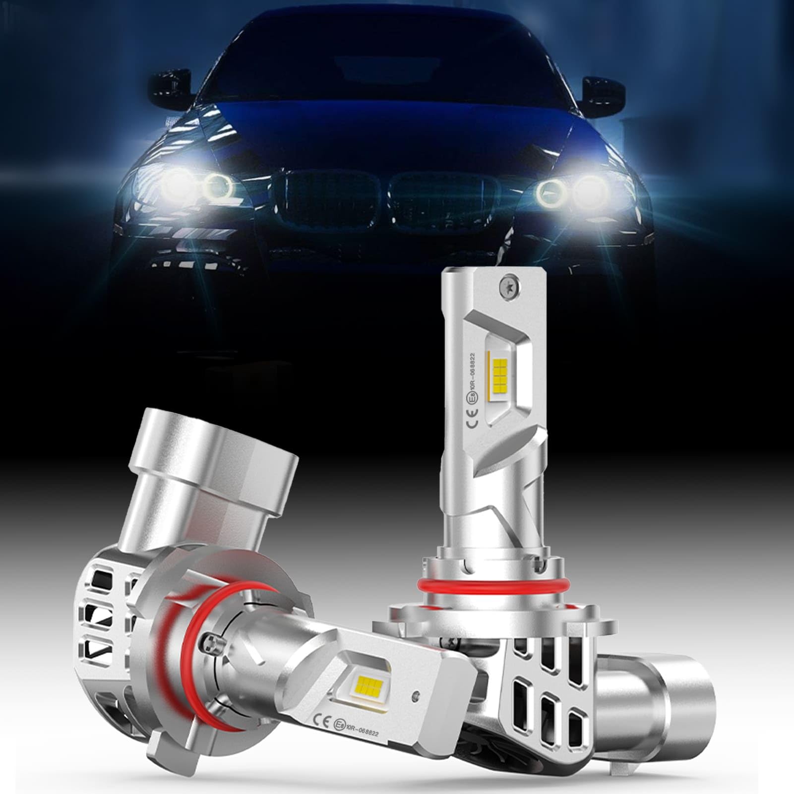 MOTORHOOK 2er Pack HB3 9005 12V 60W Halogen-Autolampen | 5500K Ultraweiß Xenon-Ausstrahlung | Hohe Helligkeit für Abblend- und Fernlicht | P20D Standard-6500K MOTORHOOK 2er Pack HB3 9005 12V 60W Halogen-Autolampen | 5500K Ultraweiß Xenon-Ausstrahlung | Hohe Helligkeit für Abblend- und Fernlicht | P20D Standard-6500K von MOTORHOOK