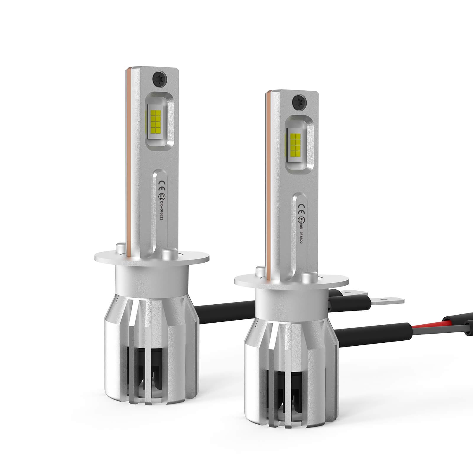 MOTORHOOK H1 Halogen-Scheinwerferlampen | +150% Helligkeit | 12V 55W | Weißes Licht für Bessere Sicht | 2er Pack-5500K MOTORHOOK H1 Halogen-Scheinwerferlampen | +150% Helligkeit | 12V 55W | Weißes Licht für Bessere Sicht | 2er Pack-5500K von MOTORHOOK
