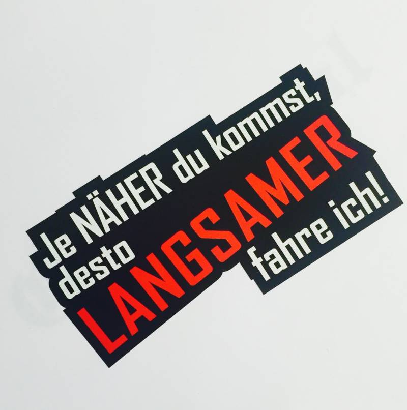 Schönheits Shop Je näher Autoaufkleber Tuning Sticker Dub Decal Dapper Illest Aufkleber Shocker von Schönheits Shop