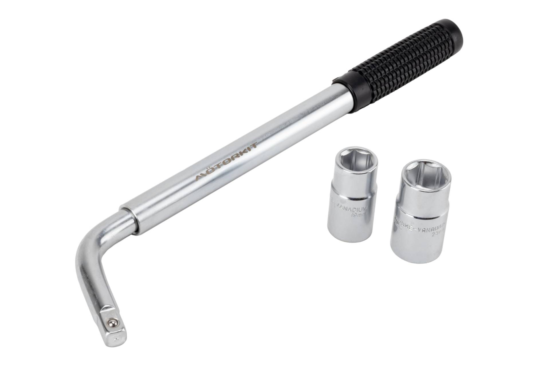 Motorkit Teleskop Radmuttern Schlüssel Hergestellt aus hochfestem Kohlenstoffstahl. Mit Adaptern für 17, 19, 21 und 23 mm Muttern. Motorkit Teleskop Radmuttern Schlüssel Hergestellt aus hochfestem Kohlenstoffstahl. Mit Adaptern für 17, 19, 21 und 23 mm Muttern. von MOTORKIT
