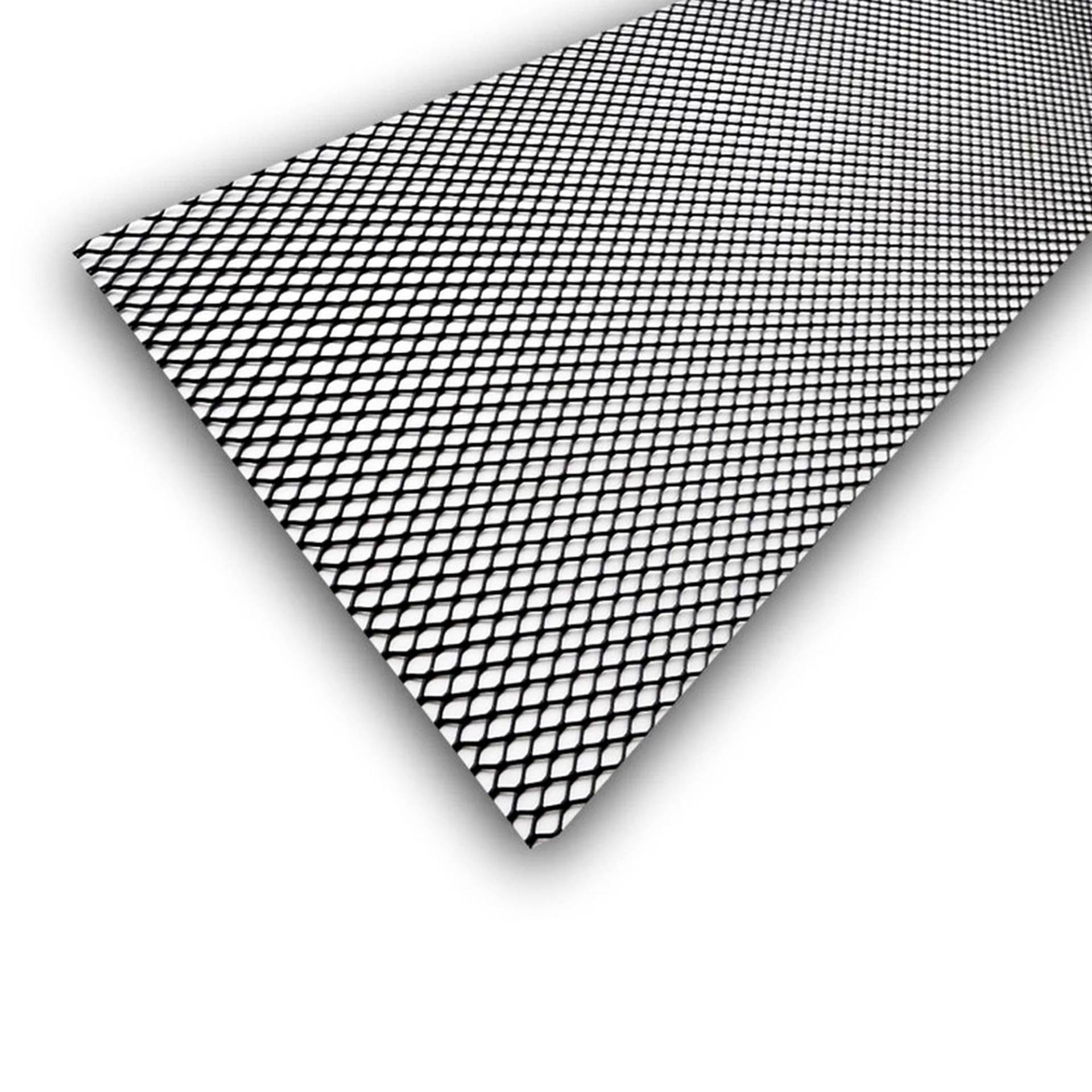 M MOTOS Lochblech Aluminium Gitter Schwarz Maschenweite 40x100 cm Schlingengröße 16x10 mm - Flexibles Material, Leicht zu Schneiden, Farbecht - Stilvolles und Funktionelles Auto Zubehör für Fahrer un M MOTOS Lochblech Aluminium Gitter Schwarz Maschenweite 40x100 cm Schlingengröße 16x10 mm - Flexibles Material, Leicht zu Schneiden, Farbecht - Stilvolles und Funktionelles Auto Zubehör für Fahrer un von MOTOS
