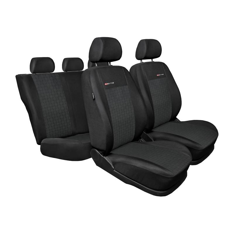 MOTOS Universal-Sitzbezüge Auto für Audi A4 Perfekt angepasste Auto sitzbezüge mit aktivem Airbag-System, dreilagigem Material und makelloser Oberfläche, Ideal sitzauflage Auto für stilbewusste AUT von MOTOS