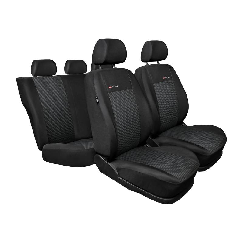MOTOS Universal-Sitzbezüge Auto für OPEL Adam Perfekt angepasste Auto sitzbezüge mit aktivem Airbag-System, dreilagigem Material und makelloser Oberfläche, Ideal sitzauflage Auto für stilbewusste A von MOTOS