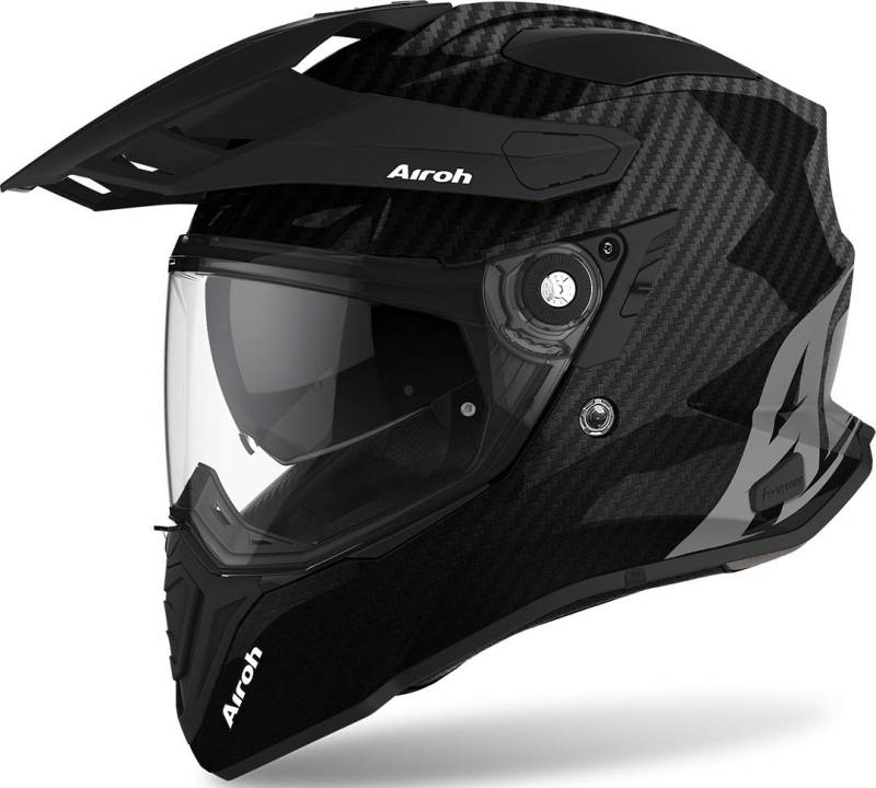 Airoh HELMET COMMANDER CARBON FULL GLOSS XL, full carbon gloss von MOTOTOPGUN