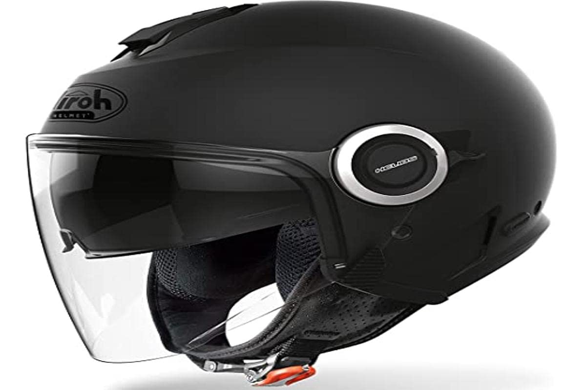 Airoh Herren HE11 Helmet, schwarz, MC Airoh Herren HE11 Helmet, schwarz, MC von MOTOTOPGUN